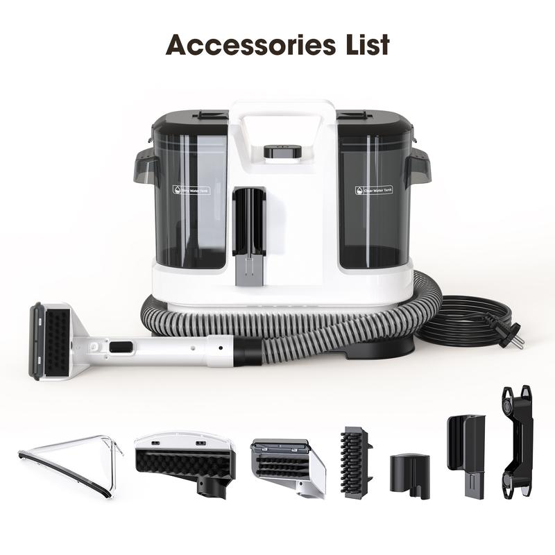 💎✨ 4-in-1 Heisswasser-Stoffreiniger 🧼🏆 Professionelle Tiefenreinigung für Sofa, Teppich & Auto – Flecken weg in 3 Schritten. Dual-Tank, ergonomisch, leise & schonend. Für anspruchsvolle Haushalte.