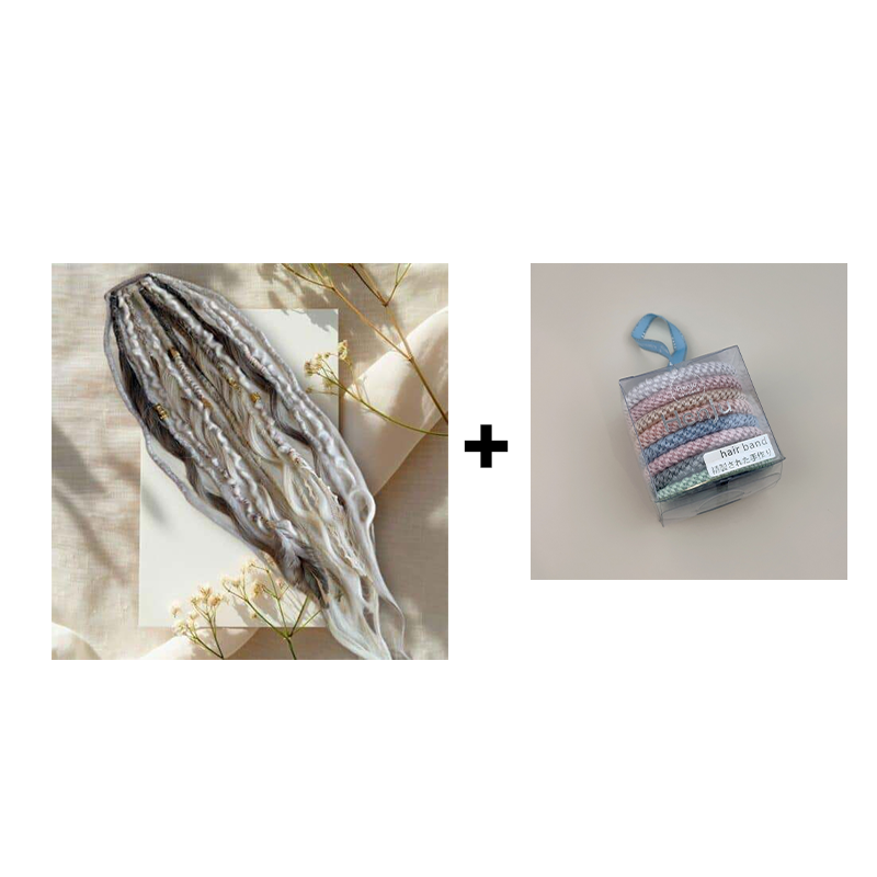 💁🏽‍♀️✨ Deep Nu Locs Crochet Hair - geflochtene Zöpfe mit lockeren Wellen 🌊💯 Perfekt für einen schnellen Pferdeschwanz-Stil, langlebig & vielseitig