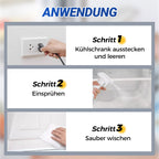 🧊❄️ Auftauspray für Kühl- & Gefrierschränke – eisfrei in Minuten! 🎁✨ Ohne Abtauen, ohne Kratzen. Inkl. gratis Spezial-Spatel. Sofort wirksam & materialschonend.
