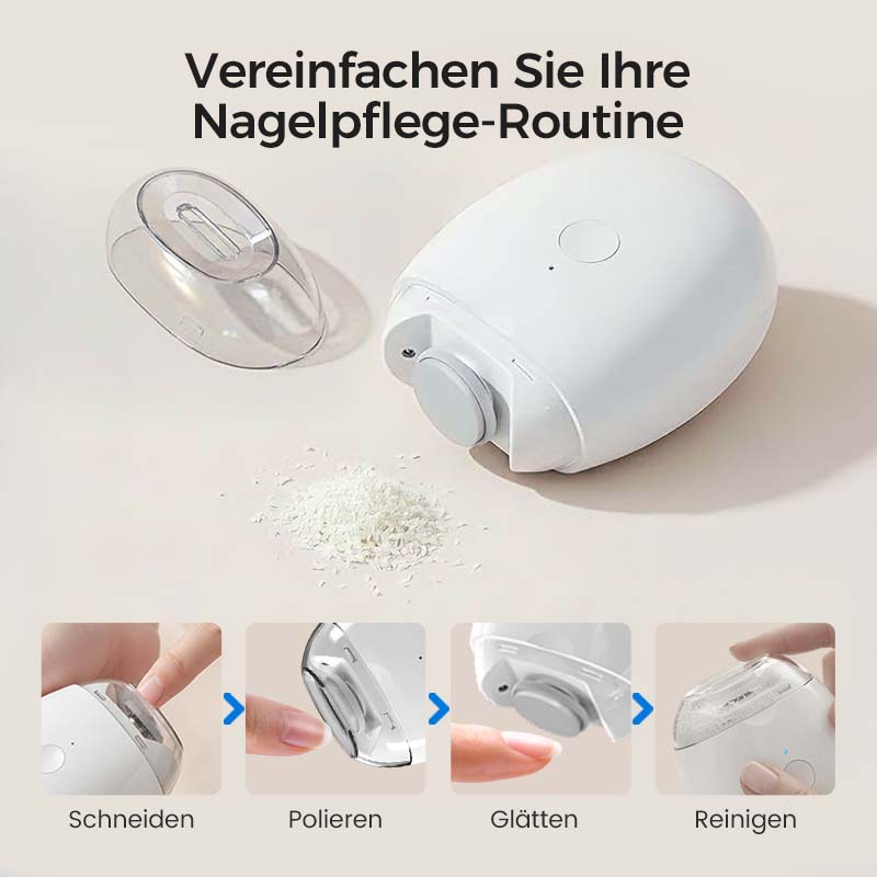 💅✨ Multifunktionaler elektrischer Nagelknipser – Schnell, präzise & sicher für die ganze Familie! ✨😌 Sanfte Pflege für gesunde Nägel, einfach & hygienisch.