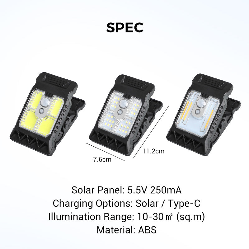 🔥🌙 50% Rabatt – Bestseller 2026 Solar-Außenlampe mit Bewegungsmelder & Clipbefestigung 💡⚡ Ideal für Balkon, Garten & Reisen – kabellos, wasserdicht, automatisch heller bei Bewegung