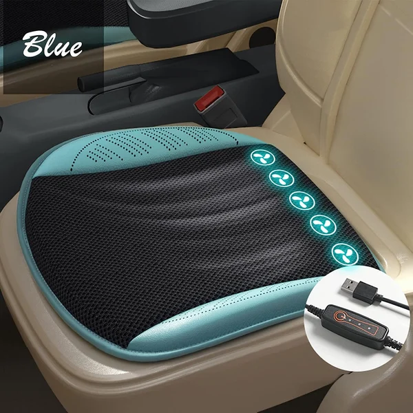 ?Summer Hot Sale❄️Cooling Car Seat Cushion Ventilated Pad