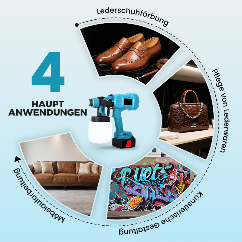 🔥🎨 Kabelloses Farbspritzgerät 🚀⚡️ – Schnell, sauber & effizient. 59 % Rabatt + Gratisversand! Ideal für Möbel, Wände & kreative Projekte.