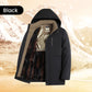 ❄️🛡️ 47%RABATT JETZT! 🧥🧥Herren Wintermantel mit Abnehmbarer Kapuze - Hochleistungs-Daunenisolierung & Wasserdichtes Design für Arktische Temperaturen✨✨