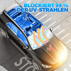 🌞🛡️ 50% Rabatt! 🌈🔧 Hitzeschutz-Frontscheiben-Abdeckung: Blockiert UV & Hitze, schützt Armaturenbrett, einfache Montage. Ideal für heiße Tage!