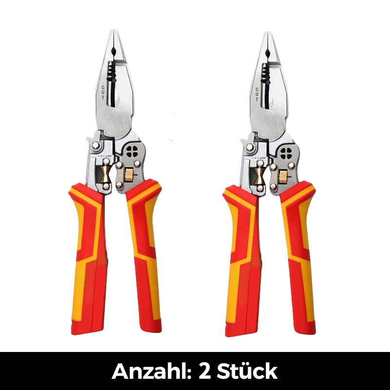 🔥2025 HEISSER VERKAUF  23 % RABATT🔥8-in-1 Abisolierzange mit Spannungsprüfer🚀