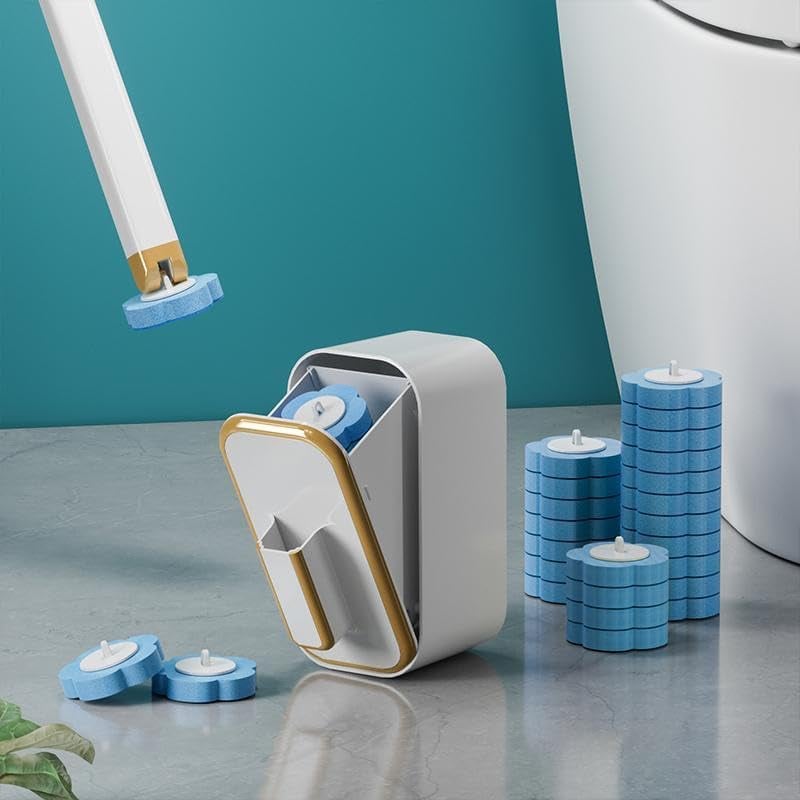 🧼✨ Hygienische Bad-Revolution: Unser platzsparendes Wand-Toilettenbürstenset 🚀🧽 macht Reinigung zum stilvollen Erlebnis!