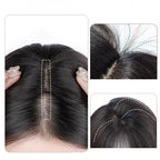 🍃✨ Clip-on Pony aus 100% Naturhaar – Perfekter Volumen-Pony in Sekunden! 💁‍♀️✨ Natürlich & wiederverwendbar, für einen strahlenden Look jeden Tag.