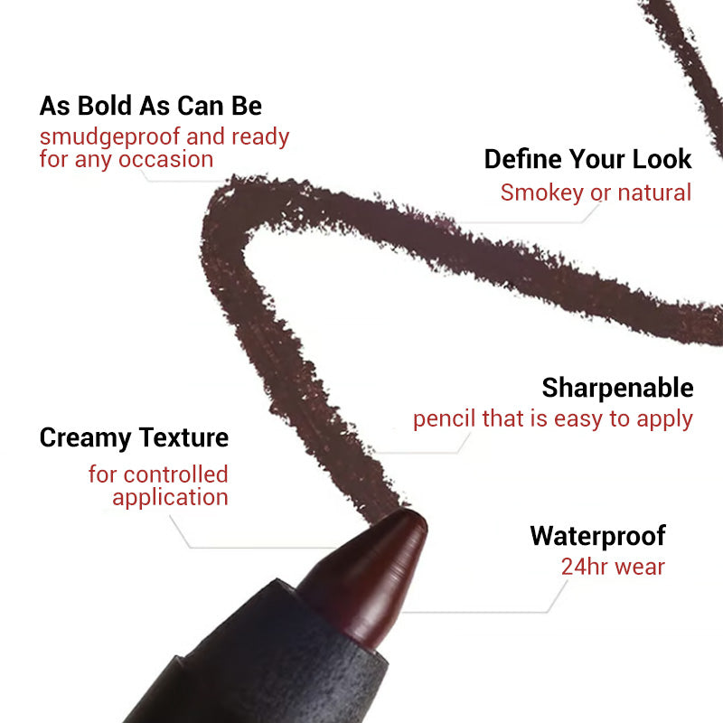 👁️💜 KAUFE 1, ERHALTE 1 GRATIS! wasserfester Gel-Eyeliner ✨💧 für präzise Linien & intensive Farbe – wischfest & langanhaltend