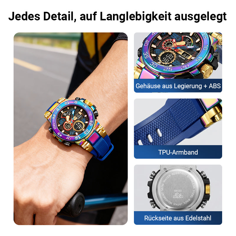 🔮🔮Neueste Modetrends🕐🕐Multifunktionale wasserdichte LED-Digitaluhr