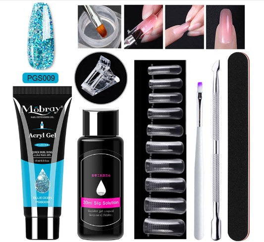 Poly Nail Gel für schnelle Nagelverlängerung