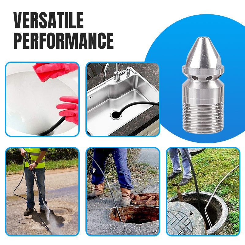 🔥2025 neuer heißer Verkauf🔥Rotations-Hochdruck-Kanalreinigungsdüse