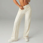 💗LETZTER TAG DES AUSVERKAUFS 50 % RABATT⚡50.000+ VERKAUFT💕Einfarbige, locker sitzende Damenhose mit geradem Bein