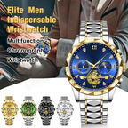 Neue Multifunktions-Chronographen-Armbanduhr mit 6 Zeigern