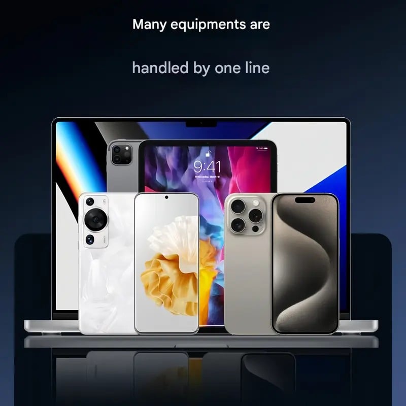 🔥Solange der Vorrat reicht 50% Rabatt!🎉2-in-1-Geflochtenes Schnellladekabel mit integriertem Handyhalter