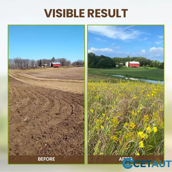 🌿💪 ECOCERT-zertifizierter Bodenaktivator – Stärkt Ihren Boden, fördert üppiges Wachstum mühelos! 🌼✅