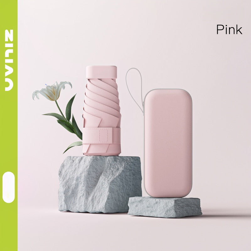 🌂 Portable umbrella, ready for rain or shine! ☀️🌧️