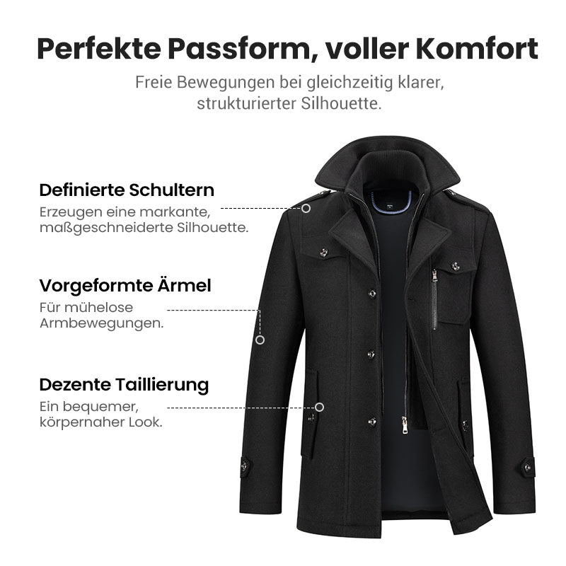 ✨🌟 Handgefertigter 2026 Tweedmantel: Architektonischer Doppelverschluss mit Klimaregulierung für extreme Langlebigkeit & 💎Eleganz. Exklusivlimitierte Auflage – Jetzt 58% Ersparnis sichern! ⏳🔥