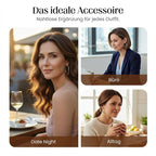 ✨🌟 Creolen in Diamantschliff-Optik für Damen Menge👑👂 Zwei zum Preis von einem – ein Klassiker, der Bestand hat