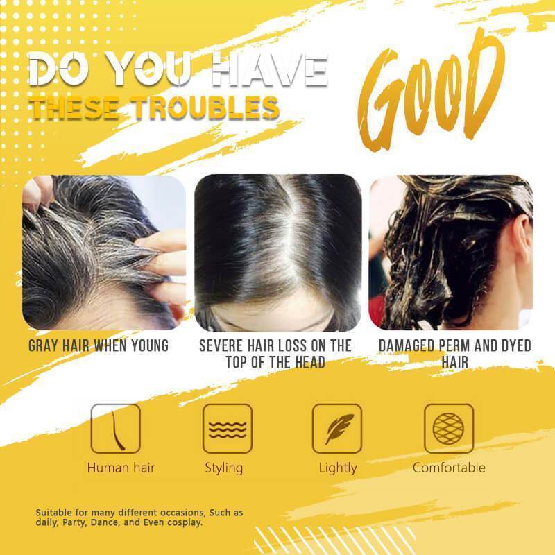 ✨Natural Breathable Invisible Seamless Wig Hair Block✨