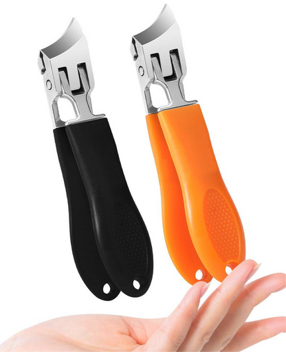 💥1 kaufen 1 gratis💥Weit öffnende, spritzwassergeschützte, abgeschrägte Nagelknipser
