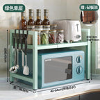 🔧✨ Verstellbares Küchenregal mit Haken & erweiterbarem Design ✨🗃️ – Hohe Tragkraft, platzsparend und sicher für Deine Küche!