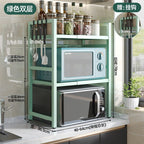 🔧✨ Verstellbares Küchenregal mit Haken & erweiterbarem Design ✨🗃️ – Hohe Tragkraft, platzsparend und sicher für Deine Küche!