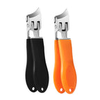 💥1 kaufen 1 gratis💥Weit öffnende, spritzwassergeschützte, abgeschrägte Nagelknipser