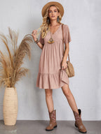 ⚡💥 Spitzenkleid – luftige Taille, perfekt für Sommerpartys 💃⏰ Jetzt zuschlagen, sonst Kopfschütteln!