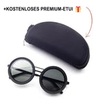 🔥 Verstellbare getönte, polarisierte runde Sonnenbrille