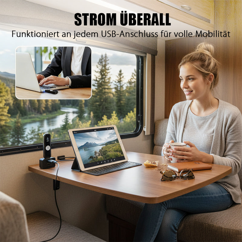 🚀💨 Tragbarer 4G WiFi-Stick mit unbegrenztem Datenhotspot – 🛡️📡 Dein mobiles Büro, überall sofort online!