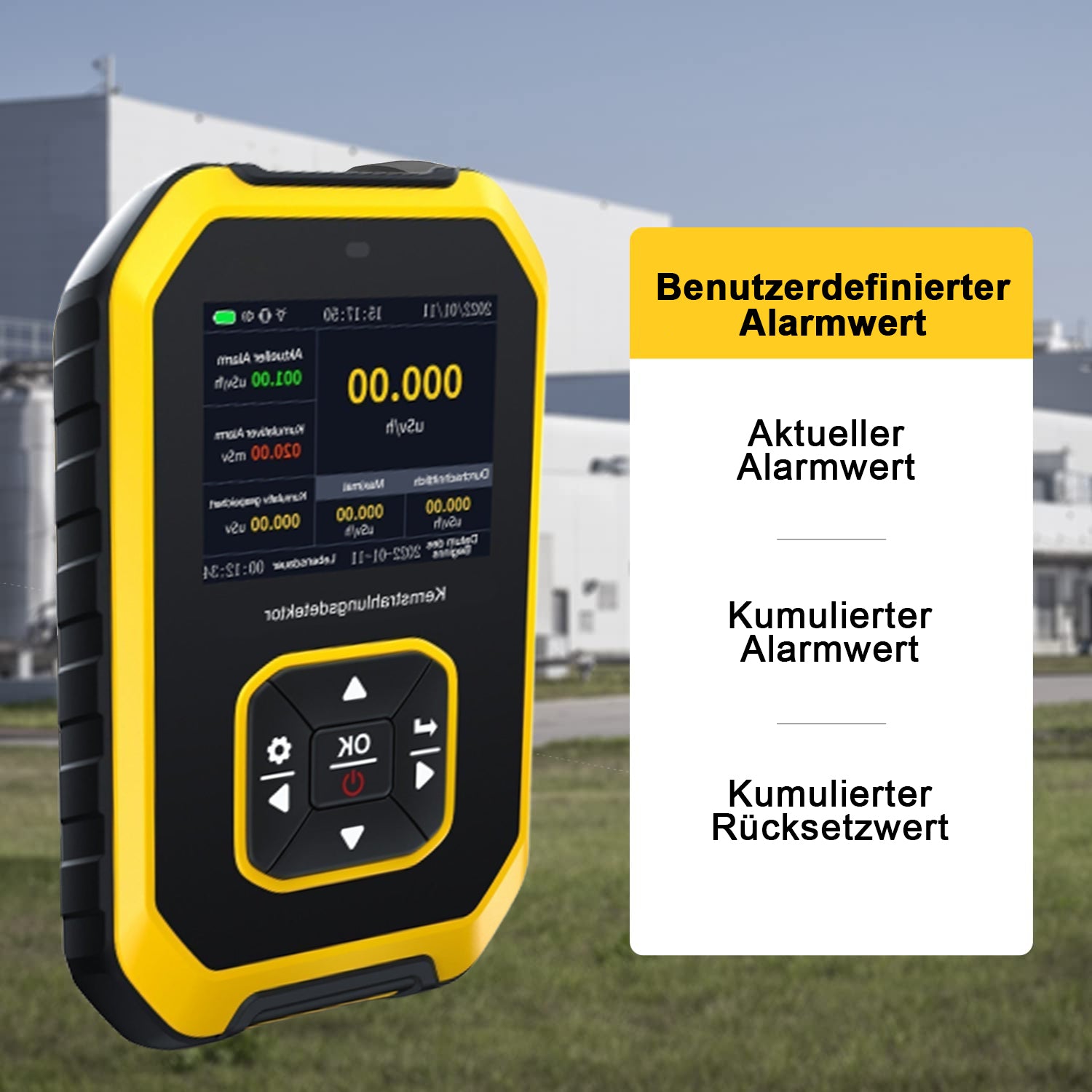 Geigerzähler Kernstrahlungsdetektor