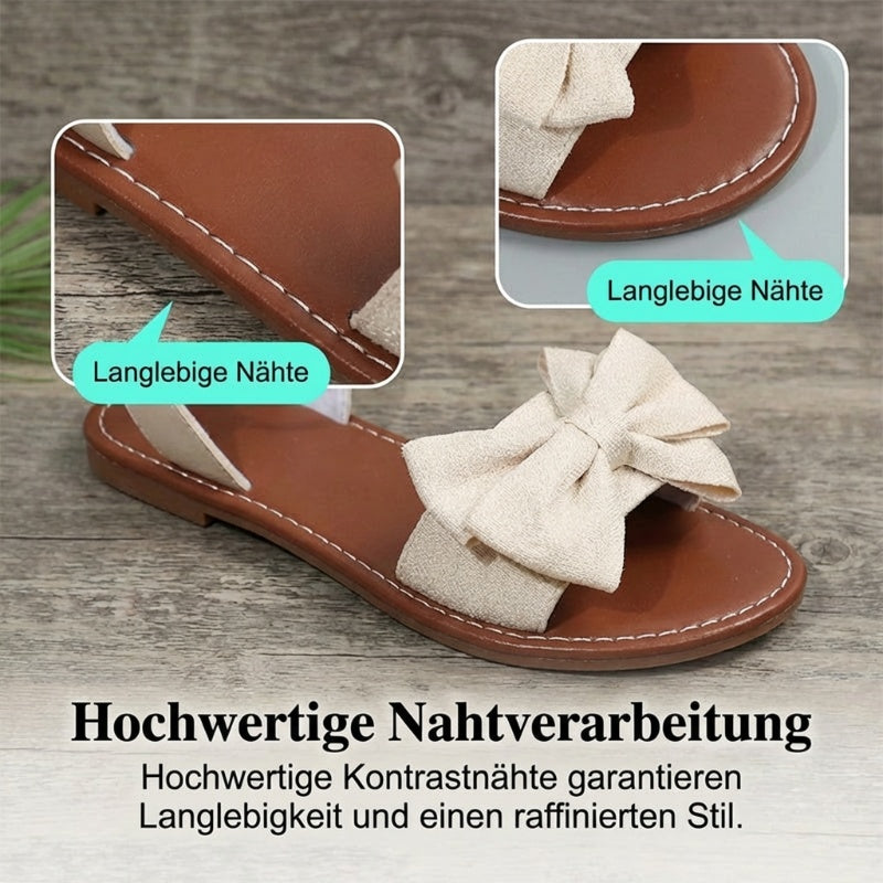 😍Zeitlich begrenzter Rabatt 50% 💥Stilvolle Riemchen-Sandalen mit Perlen-Detail