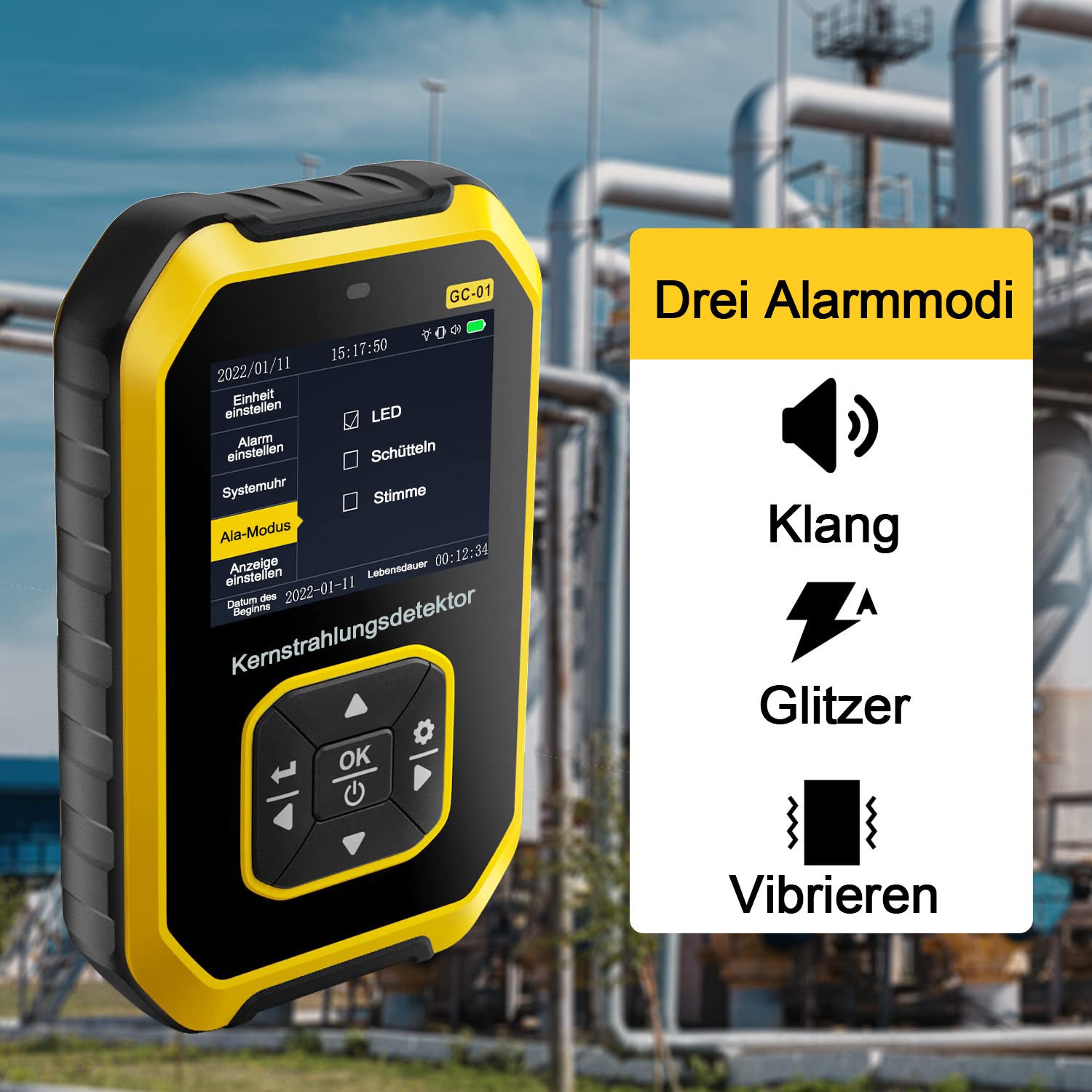 Geigerzähler Kernstrahlungsdetektor