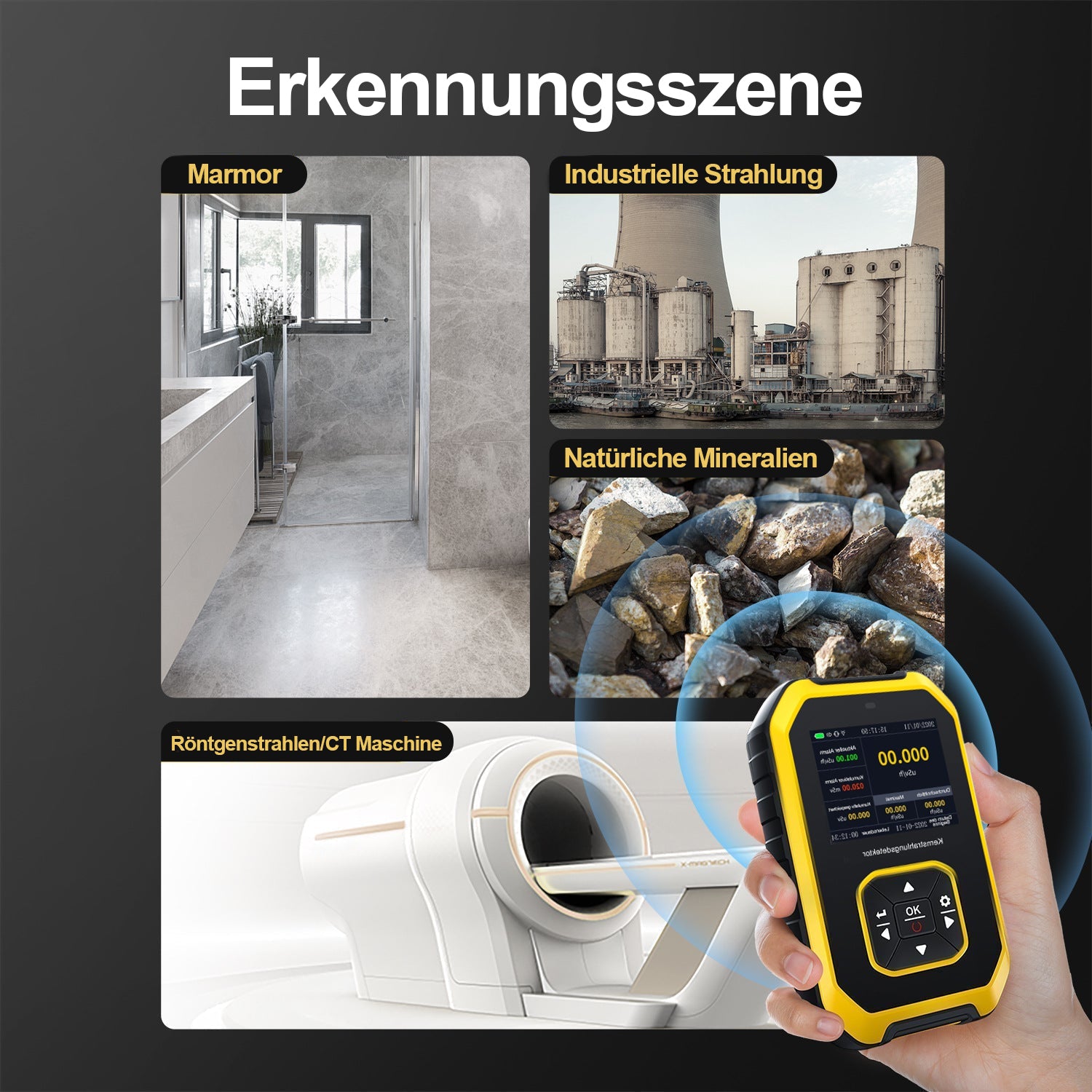 Geigerzähler Kernstrahlungsdetektor