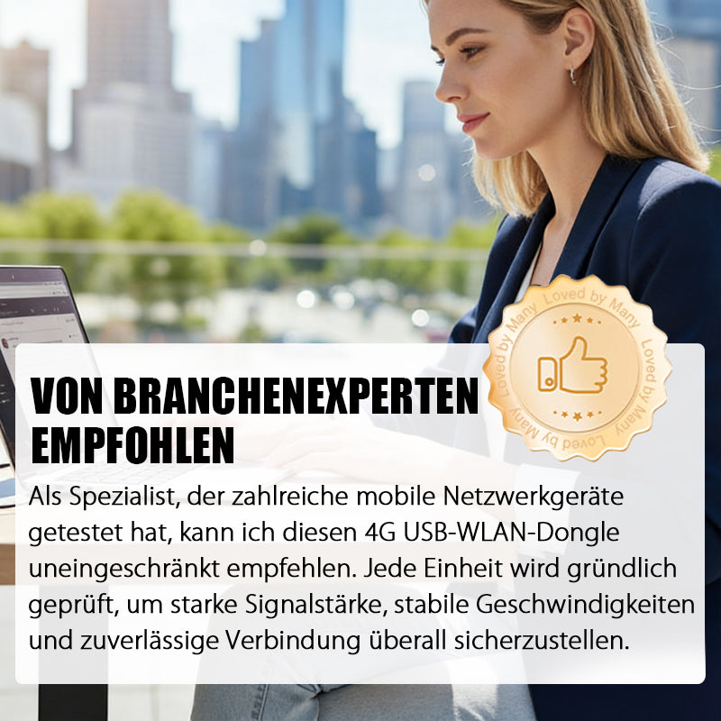 🚀💨 Tragbarer 4G WiFi-Stick mit unbegrenztem Datenhotspot – 🛡️📡 Dein mobiles Büro, überall sofort online!