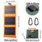 ☀️🔋 Mobiles Solar-Ladegerät mit USB-C & Dual Output – schnelles Sonnen-Tanken für Zelt, Rucksack & Reise – wetterfest & hocheffizient ⛺🚐