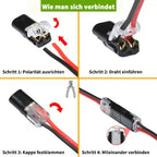 🔩🔧 Doppelgewinde-Drückerkupplung mit Verschlussschnalle – ⚙️🔒 Robuste & blitzschnelle Montage für sicheren Halt in Werkstatt und Industrie