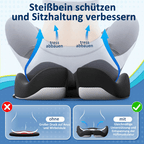 🎁LETZTER TAG 40％ RABATT🔥Ergonomisches Sitzkissen aus Memory-Schaumstoff