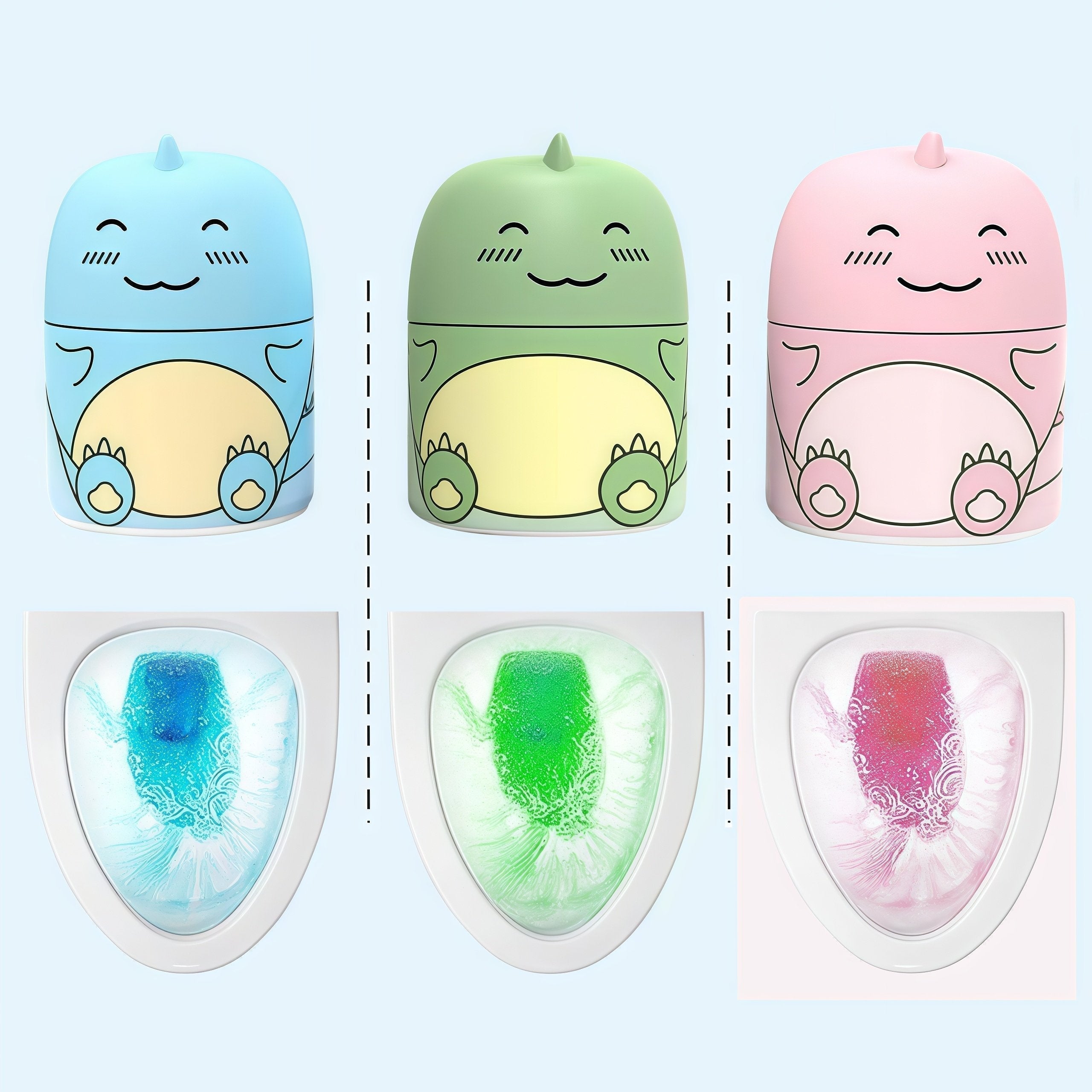 ✨🧼 2-in-1 WC-Reiniger & Lufterfrischer – Strahlende Sauberkeit & frischer Duft🍃✨ für Ihr Badezimmer! Einfach in die Toilette hängen – für langanhaltende Frische bei jeder Spülung.