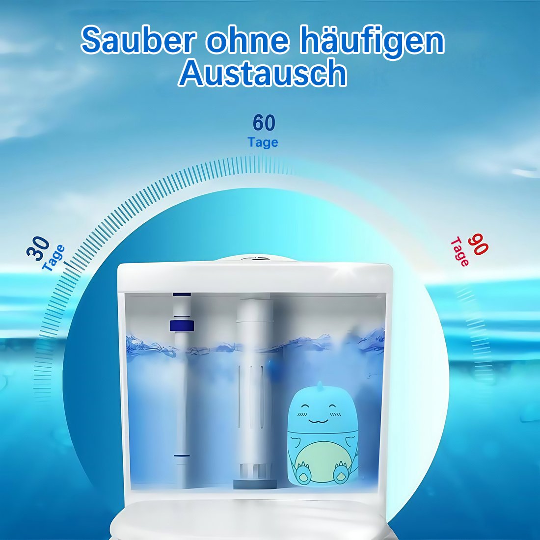 ✨🧼 2-in-1 WC-Reiniger & Lufterfrischer – Strahlende Sauberkeit & frischer Duft🍃✨ für Ihr Badezimmer! Einfach in die Toilette hängen – für langanhaltende Frische bei jeder Spülung.