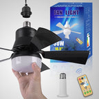 💡 LIMITED-TIME 50% RABATT! ✨ 2-IN-1 Deckenventilator & Licht – Tragbar, Fernbedienung