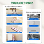 💃🌟 Pilates-Reformer mit Timer & Widerstandsbändern ✨💪 Faltbarer Multifunktionstrainer für Bauch, Rücken, Schultern & Beine – effizientes Home-Workout, kompakt & langlebig