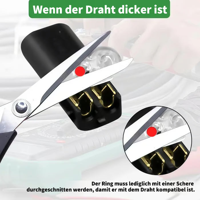 🔩🔧 Doppelgewinde-Drückerkupplung mit Verschlussschnalle – ⚙️🔒 Robuste & blitzschnelle Montage für sicheren Halt in Werkstatt und Industrie