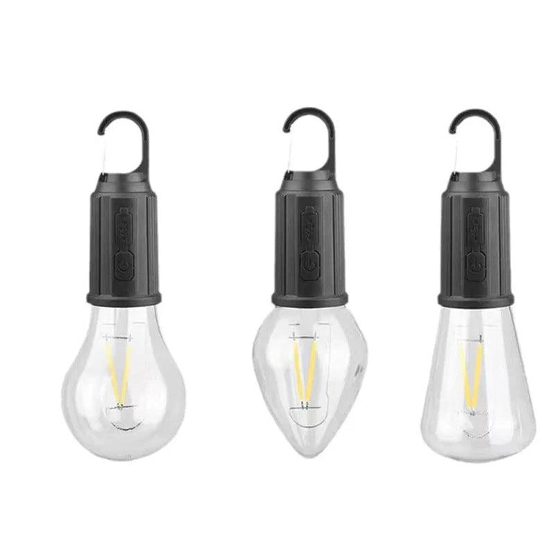 🏕️💡 Solare Campinglaterne mit Haken & Clip, 3 Leuchtmodi, USB-C wiederaufladbar 🔋✨ – wasserdicht, kompakt für Wandern & Outdoor-Abenteuer