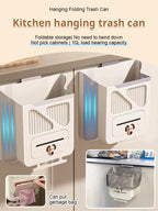 🗑️✨ Klappbarer Hängemülleimer ✨ – Platzsparend & Hygienisch für Ihre Küche 🍽️ Perfekt sortiert, leicht zu reinigen – der praktische Abfallhelfer für ein aufgeräumtes Zuhause! ✅🧼