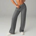 👖✨ Damen Unifarbene Weite Straight-Leg-Hose – Komfort pur 💯👗 Bequem durch den Alltag, perfekt fürs Büro & Freizeit. Jetzt 49% sichern! ⏰