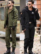 🏔️❄️ Taktisches Softshell-Jacken- & Hosen-Set 🧥👖 wasserdicht, winddicht & isoliert – ideal für Winter und anspruchsvolle Geländeeinsätze