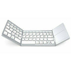 ⌨️📱 Ultradünne faltbare Mini-Bluetooth-Tastatur ✨⚡ – kabellos, leise, ideal für Tablet & Laptop, perfekt für Home-Office & Business-Reisen, klappbar & stylisch