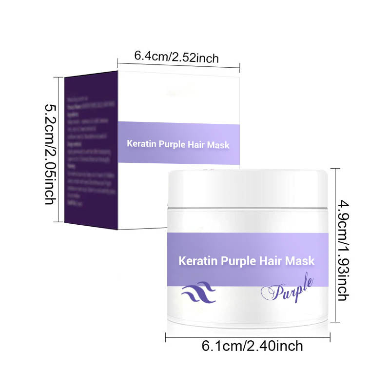 🌿✨ Keratin Lila Haarmaske 🌸💜 – Intensive Pflege für geschmeidiges Haar & unwiderstehlichen Glanz. Ideal für trockenes, strapaziertes Haar. Verwöhnt & repariert für ein gesundes Haargefühl. Lass die Haare im Wind wehen!